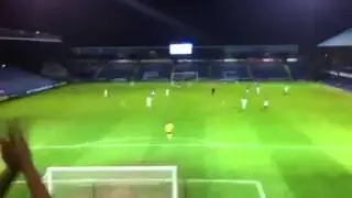Portsmouth v IBV - fans singing about Guy Whittingham