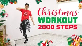 FAST PACED 19 MIN CHRISTMAS WALK • 130-180 BPM • 2800 Steps • Walking Workout #146