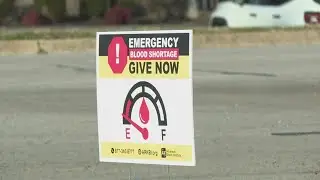 Local blood centers face emergency blood shortage, in need of donors
