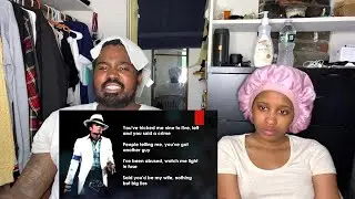 #MichaelJackson Blue Gangsta Lyrics (Reaction) #MichaelJacksonReaction #LyricsVideoReaction #SAndM