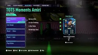 FIFA 21 TOTS Amiri Moments objective complete