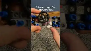 Full Auto LEGO gun Mechanism(gear bolt)