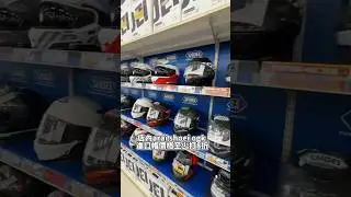親自到了🇯🇵大阪OUTLET 超划算‼️扛了三顆回台灣💪🏼💪🏼手很酸但很值得#バイクワールド #arai #大阪 #購物
