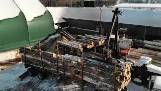 Debarking Process- Gulick Forest Products