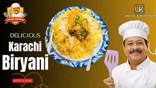 Karachi Biryani Recipe | Authentic Street Style Taste at Home