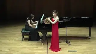 J.Andersen  Fantasie  Nationale Hongroise for Flute and Piano, Op,59, No,6 , 플루트 한지은