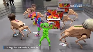 AI Makes Art at Art Basel #Arthack posted by Marjan Moghaddam