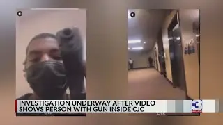 Man armed with gun inside Criminal Justice Center