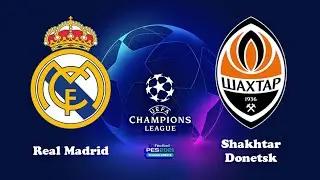PES 2021 / Реал Мадрид - Шахтер Донецк / Лига Чемпионов УЕФА / Геймплей ПК
