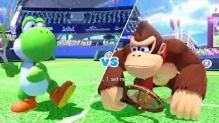 Let's play Mario Tennis: Ultra smash ep. 1 - Wimbledon finals 2002