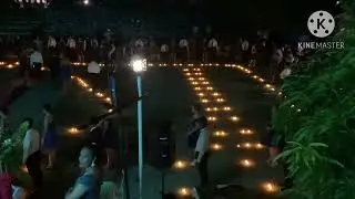 Candle light ceremony of Matuyatuya JS prom 2023