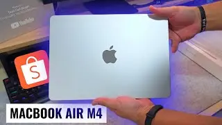 COMPREI O MACBOOK AIR M4 MAIS BARATO NA SHOPEE! UNBOXING e IMPRESSÕES! 