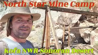 North Star Mine and Cabin in the Sonoran Desert of Kofa NWR