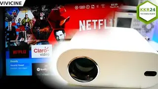 8K ВИДЕО ПРОЕКТОР???!!!  VIVICINE на базе ANDROID #vivicine