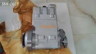 384-0607 Fuel Injection Pump C7 C9 C-9 Pump Unit For Motor Grader 120K
