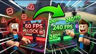 How To Uncap FPS in Roblox FAST!