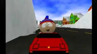 South Park Rally ps1 gameplay (part 1). MH Plays89