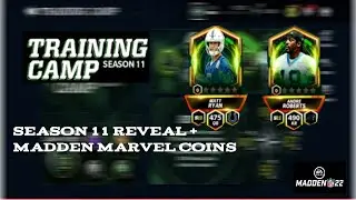 Madden Mobile 22 SEASON 11 REVEAL !!! MADDEN MARVEL COINS + DISCOUNTED FIELD PASS !!!
