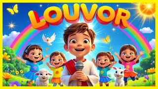 LOUVOR GOSPEL KIDS | As M&uacute;sicas Mais Felizes pra Cantar com Jesus!