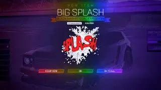 PLAYING ROCKET LEAGUE WITH THE TITANIUM WHITE BIG SPLASH GOAL EXPLOSION!