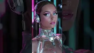 Ethereal Goddess in the Neon Abyss: Unveiling the Beauty of Tomorrow