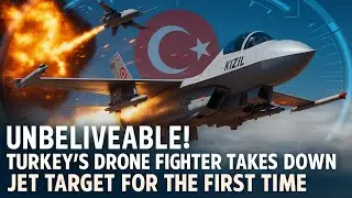 Unbelievable! Turkey&rsquo;s Drone Fighter Takes Down Jet Target for the First Time 😱😱😱