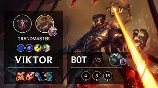 Viktor Bot vs Senna - EUW Grandmaster Patch 10.20