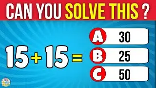 Mathematics Questions For Kids 🧮 | Fun & Easy Math Quiz | Brain Booster 2026