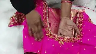 మా boutique లో stitching అయినా blouse designs  maggam  computer work 