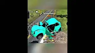 DriveCSX | High Speed Car Crashes/Stunts/Fails/Realistic Impacts - Scenario Update Ep.6 #Shorts 9