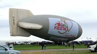Hot Air Airship / Thermal blimp in flight (GEFA-flug)