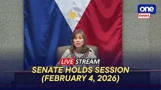 LIVE | Senate holds session (February 4, 2026)