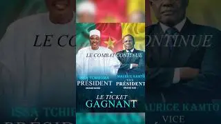 Issa Tchiroma et Maurice Kamto, c'est notre ticket gagnant. #TchiromaKamto2025 #mauricekamto