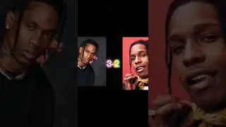 Travis Scott Vs Asap Rocky🤨 Who better? #edit #shorts #travisscott #asaprocky