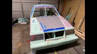 Half scale stock car episode 2:  Getting the front end ready for fiberglass