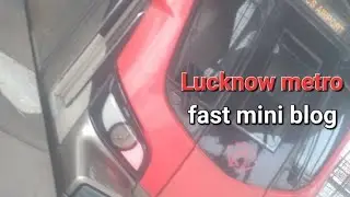 Lucknow metro mini blog---------🏃&zwj;♂️🏇 ! # Lucknow  #metro # Ⓜ travel #contentcreater #miniblog