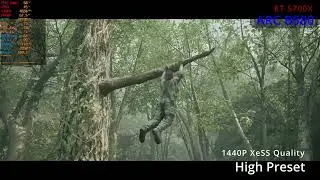 Metal Gear Solid Delta: Snake Eater | ARC B580 | R7 5700X | 1440P Benchmark | OptiScaler