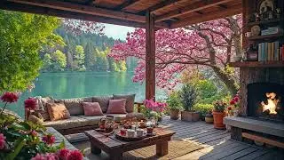 Smooth Spring Jazz Vibes ☕🎶 Cozy Caf&eacute; Music for Work, Study & Relaxing Coffee Breaks