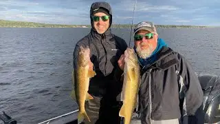Minnesota Walleye Guide Todd Andrist At Heaths Resort, Whitefish Lake!