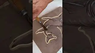 #artesanato #art #chisel #woodworking #entalhe #woodcarving #handmade #satisfying