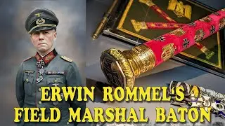 ORIGINAL Erwin Rommel's Field Marshal Baton