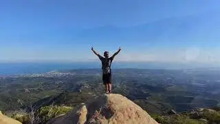 Arlington Peak hike Santa Barbara&rsquo;s most beautiful 360 views and epic rock formation