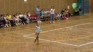 Adriana Reis - Campeã Distrital de Benjamins 2023 - Patinagem Livre - 8 Anos