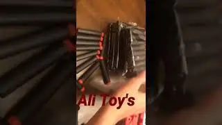 nerf gun and bluster with bullets