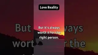 Love reality... #dailytruth #deepquotes #love  #facts