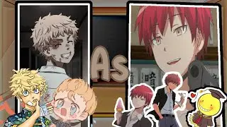 Tokyo Revengers reagindo a Takemichi as Karma|AU/rap [@AniRap]🇧🇷