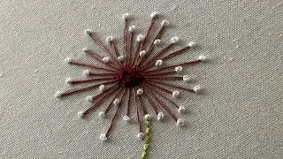 Very simple & easy hand embroidery | embroidery design 