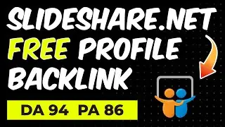 How to Create a Profile Backlink on Slideshare.net