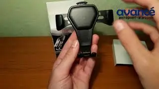 Автомобильный держатель для телефона Car Gravity bracket black