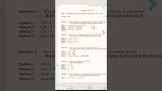 ITI question paper Copa